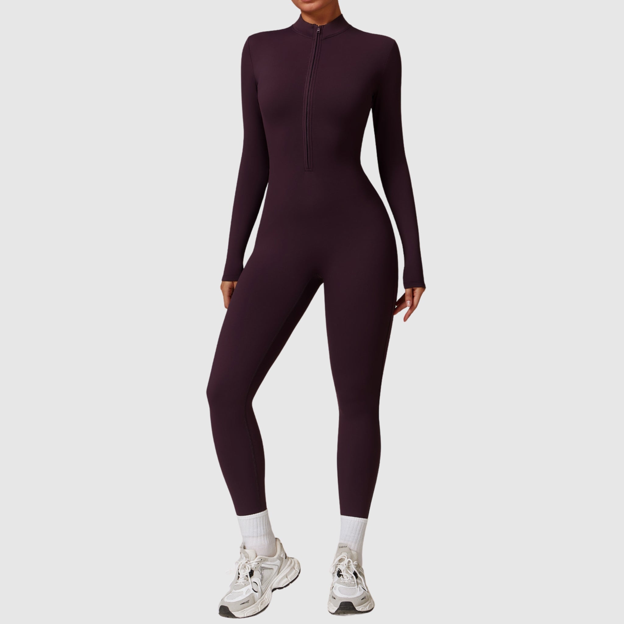 Zipper Sports Jumpsuit