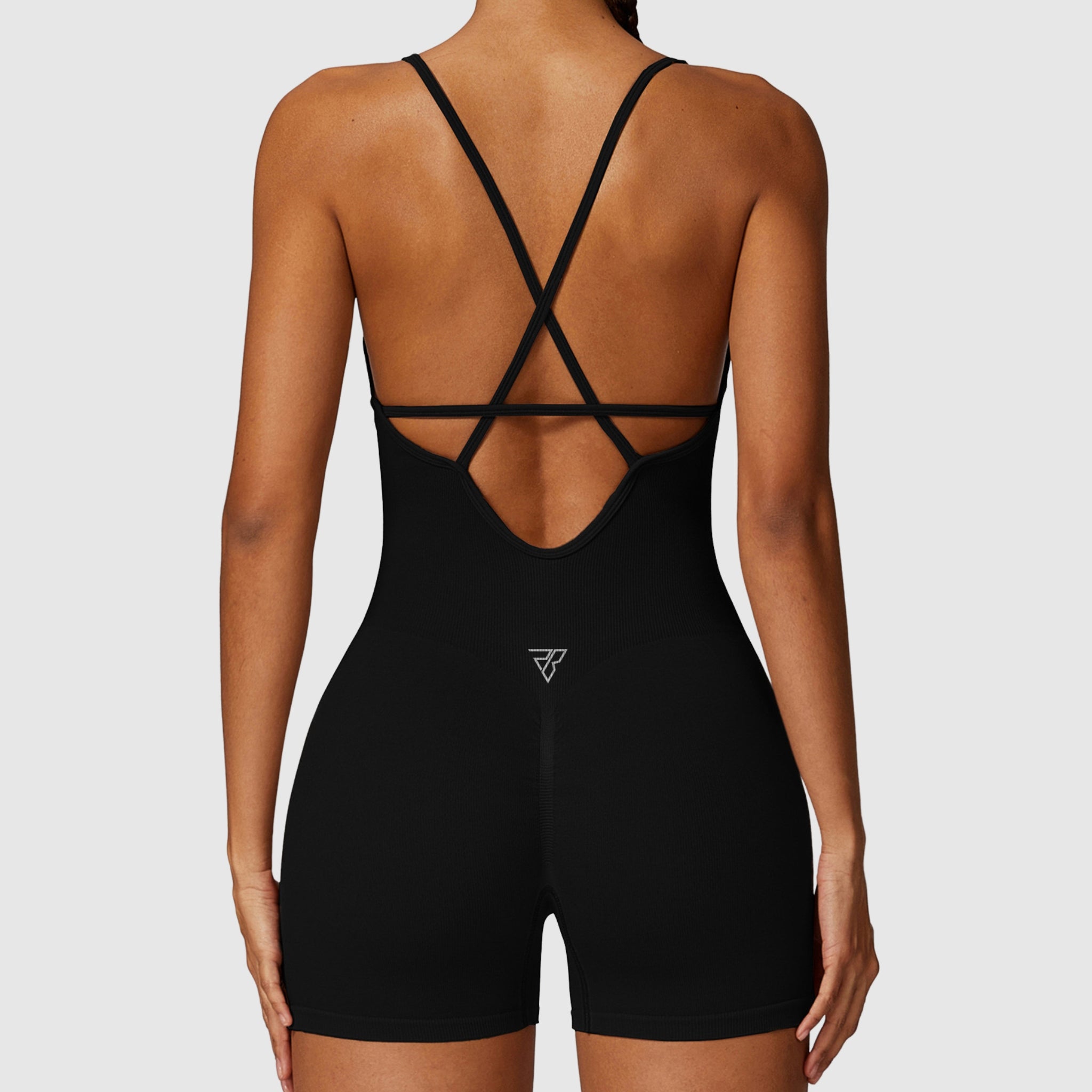 Lace-up Workout Bodysuit