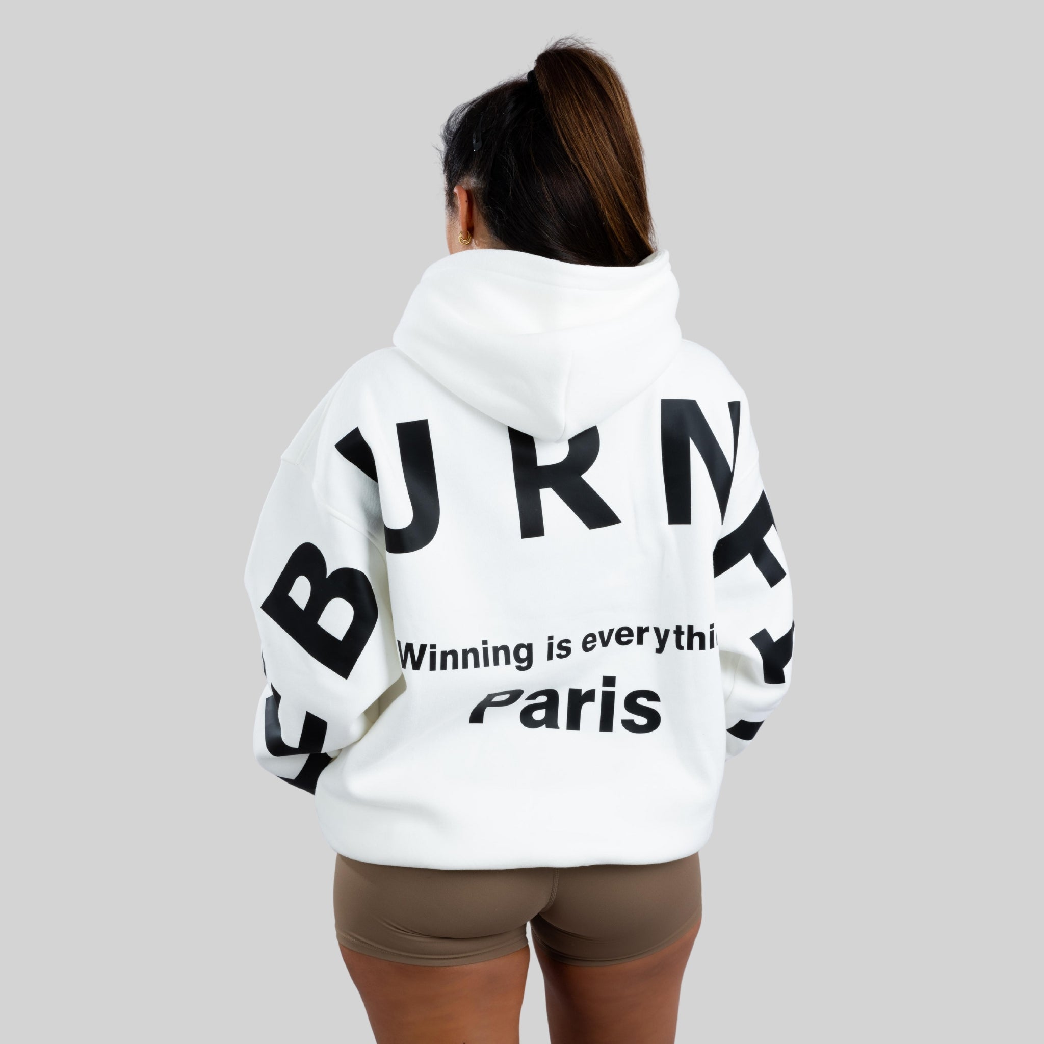 Oversized Printed Hoodie with Pocket