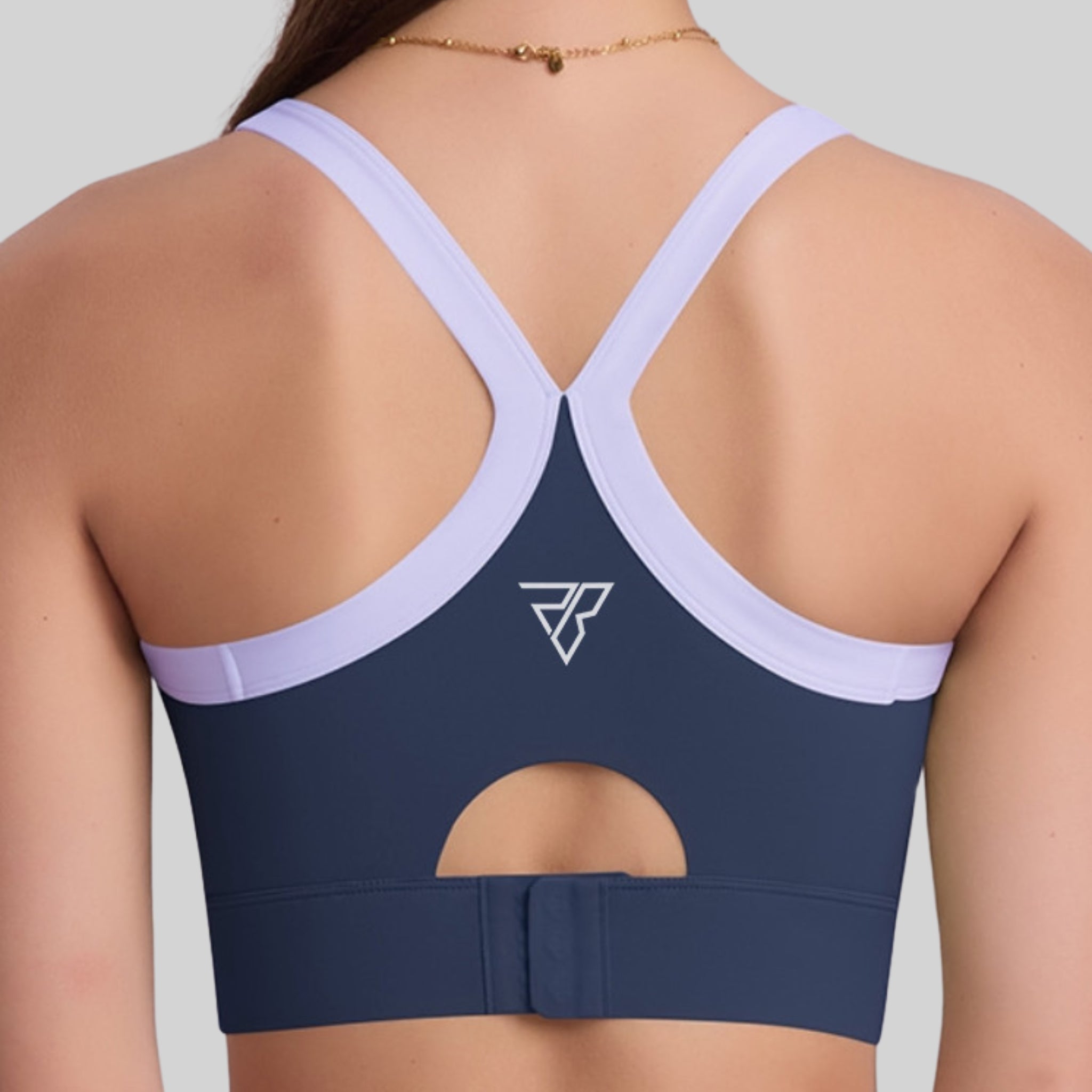 Cross back sport bra